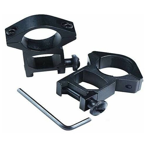 фото Кольца 25,4 мм на weaver высокие, узкие (в комплекте 2 шт.) patriot