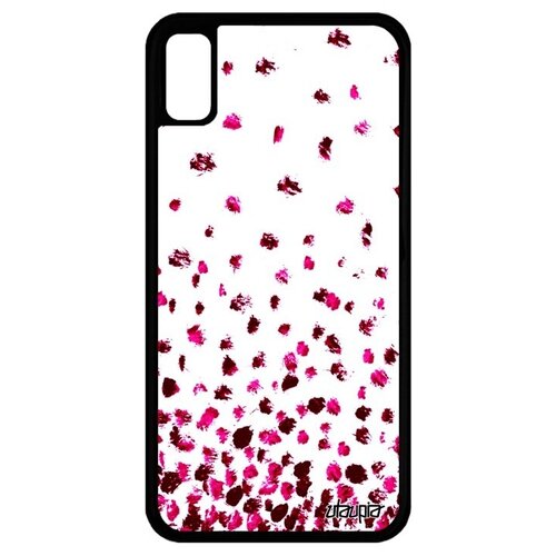 фото Красивый чехол на смартфон // iphone xr // "снег" пыль конфетти, utaupia, белый