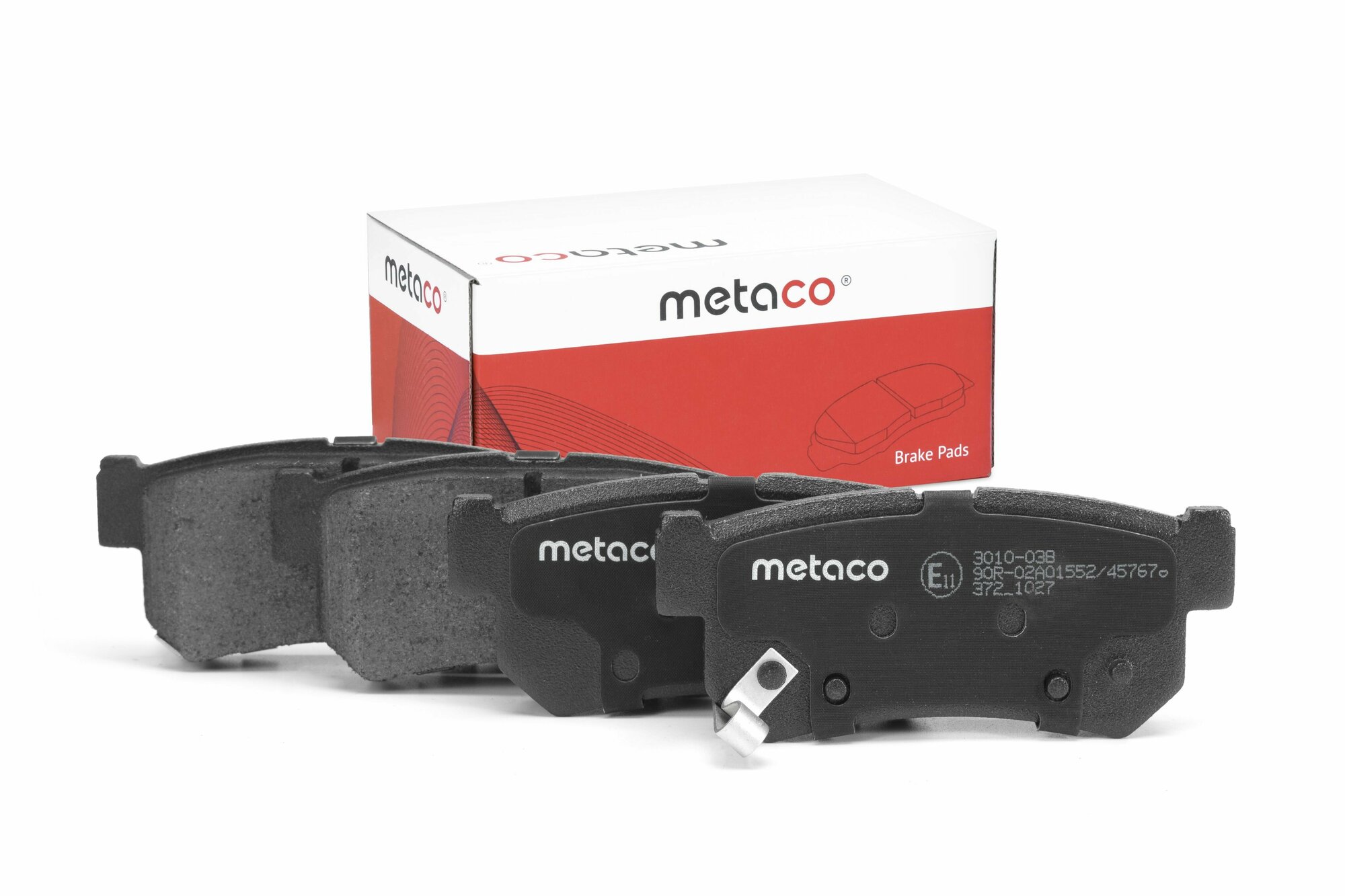 Колодки тормозные задние дисковые к-кт Metaco 3010-038