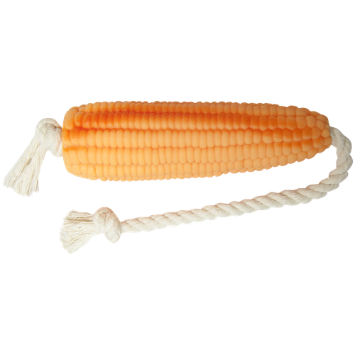 Зооник игрушка Кукуруза на верёвке, 14,5 см