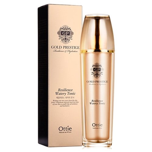 Увлажняющий тоник для лица OTTIE Gold Prestige Resilience Watery Tonic, 120 мл