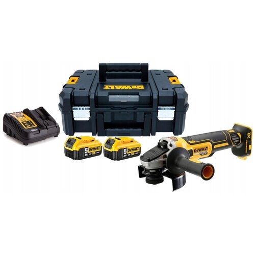 Аккумуляторная УШМ DeWALT DCG405P2