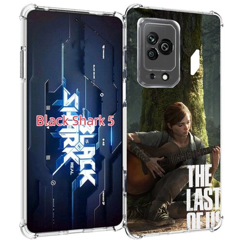 Чехол MyPads The Last of Us Part II для Xiaomi Black Shark 5 задняя-панель-накладка-бампер чехол mypads the last of us part ii для lenovo vibe p2 5 5 p2a42 задняя панель накладка бампер