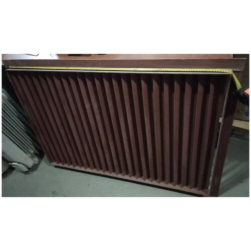 Решетка вентиляционная ЖМ-4 880х1280 (коричневая)