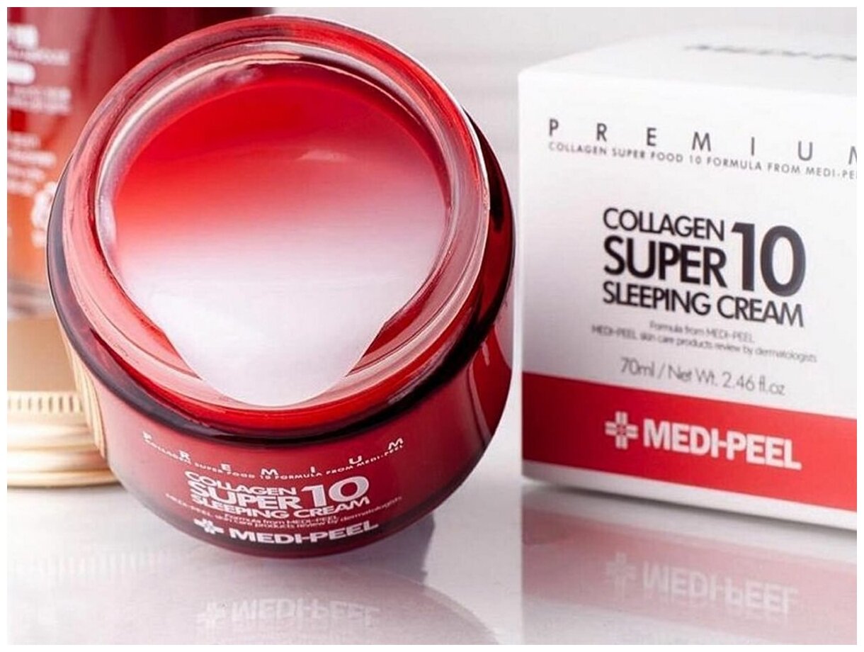 MEDI - PEEL Меди пилл Ночной крем с коллагеном Collagen Super10 Sleeping Cream