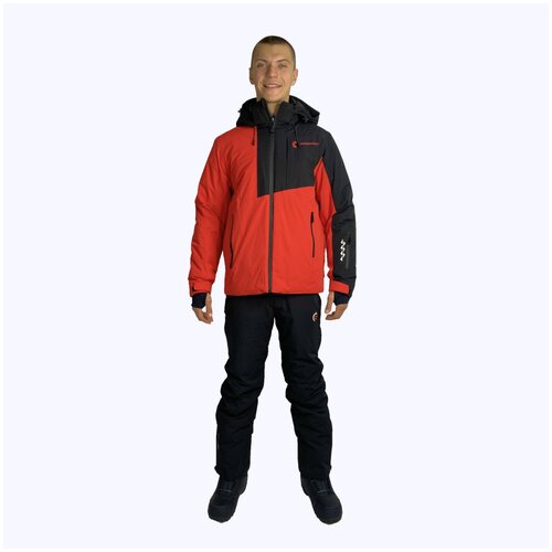 Горнолыжный костюм мужской зимний Snow Headquarter A-8981 - Коричневый - M