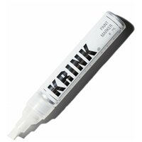 Макрер для граффити, теггинга и каллиграфии с краской Krink K-75 со скошенным пером 7 мм цвет белый