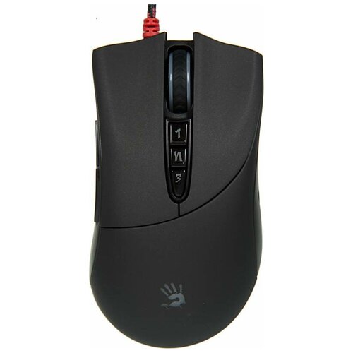 Мышь A4Tech Bloody V3 черный оптическая 3200dpi USB 8but 129000₽