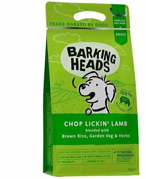 Barking Heads Для Собак с ягненком и рисом "Мечты о ягненке" 2 кг