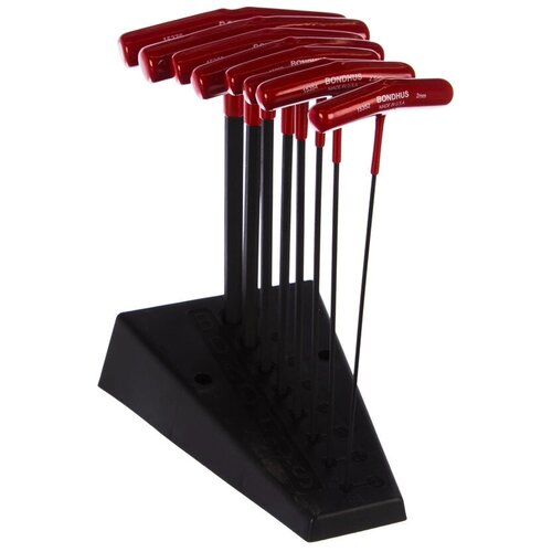 Крепком Набор из 8 Т-образных длинных ключей BONDHUS 230 мм 2-10мм в стенде 15389