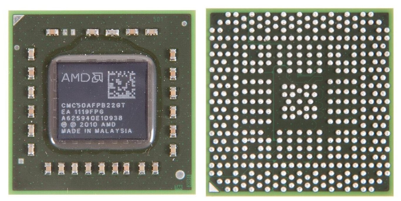 Processor / Процессор Socket FT1 AMD C-50 1000MHz (Ontario, 1024Kb L2 Cache, CMC50AFPB22GT) new