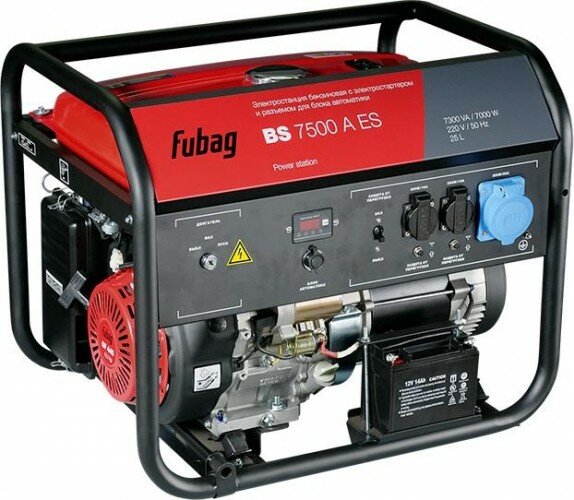Генератор бензиновый FUBAG BS 7500 А ES с возможностью автоматизации