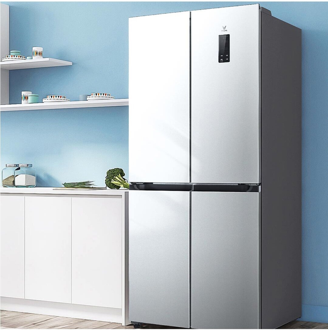 Умный холодильник Xiaomi Viomi Yunmi Smart Inverter Fridge Refrigerator 410L (BCD-410WMSAZ02A) - фотография № 4