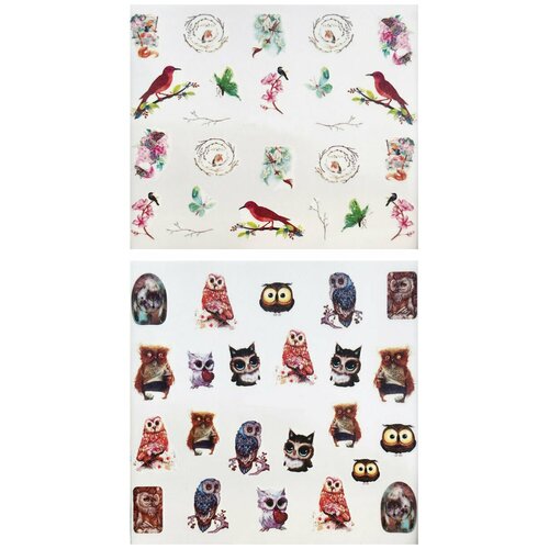 Набор наклеек для ногтей 