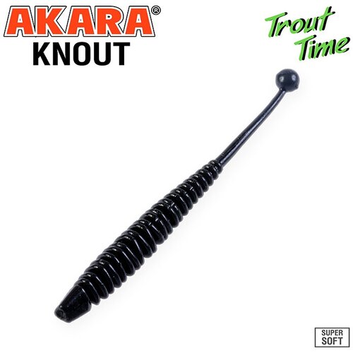 силиконовая приманка akara trout time knout 2 5 cheese 10 шт 458 Силиконовая приманка Akara Trout Time KNOUT 2,5 Cheese (10 шт)