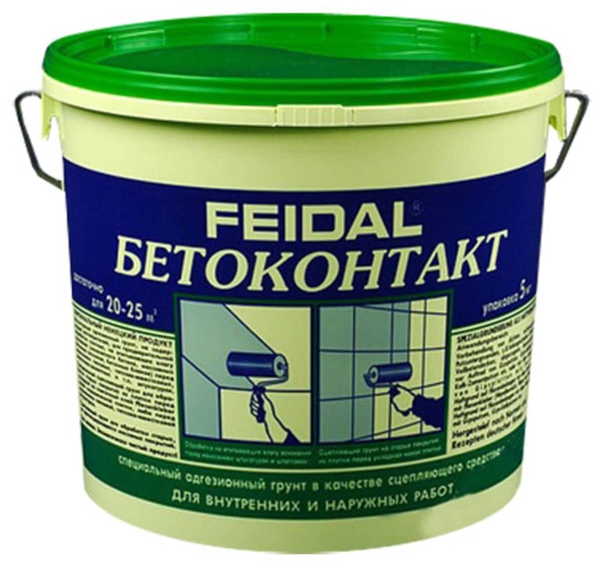 Грунт бетоноконтакт FEIDAL Бетоноконт. Feidal 5кг З