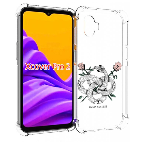 чехол mypads абстракция здоровый мозг для samsung galaxy xcover pro 2 задняя панель накладка бампер Чехол MyPads нарисованная змея абстракция для Samsung Galaxy Xcover Pro 2 задняя-панель-накладка-бампер