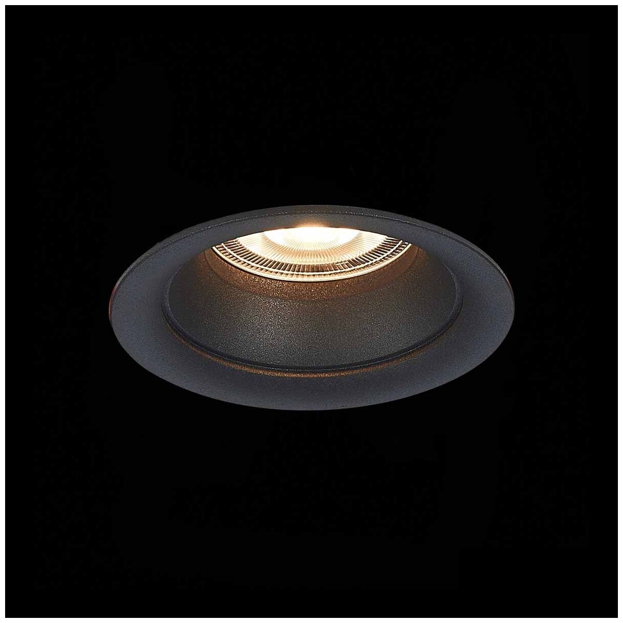 Встраиваемый светильник Alma Light Матовый черный/Матовый черный GU10 1*50W - фотография № 2