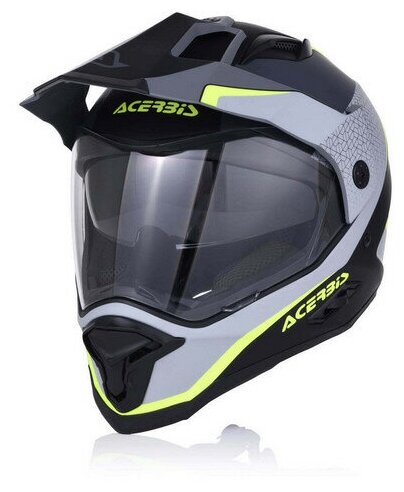 Шлем кроссовый Acerbis REACTIVE GRAFFIX Black/Grey