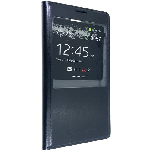 чехол mypads puloka and classic для samsung galaxy mega 2 mega 2 duos sm g750f g7508q Чехол на смартфон Samsung Galaxy Mega 2 Книжка пластиковая со смотровым окном