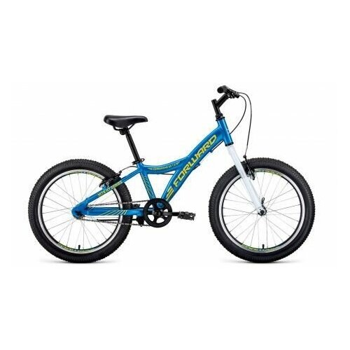 Велосипед детский FORWARD COMANCHE 20 10 20 1 ск рост 105 2022 голубойжелтый RBK22FW20572 1443200₽