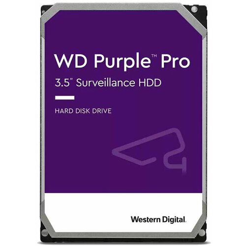 Жесткий диск 35 12Tb WesternDigital WD Video Purple Pro WD121PURP 7200rpm 256Mb SATA3 3838000₽