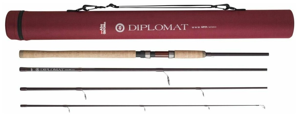 Спиннинг ABU GARCIA DIPLOMAT 904ML 270 12-30g (4-х част.)