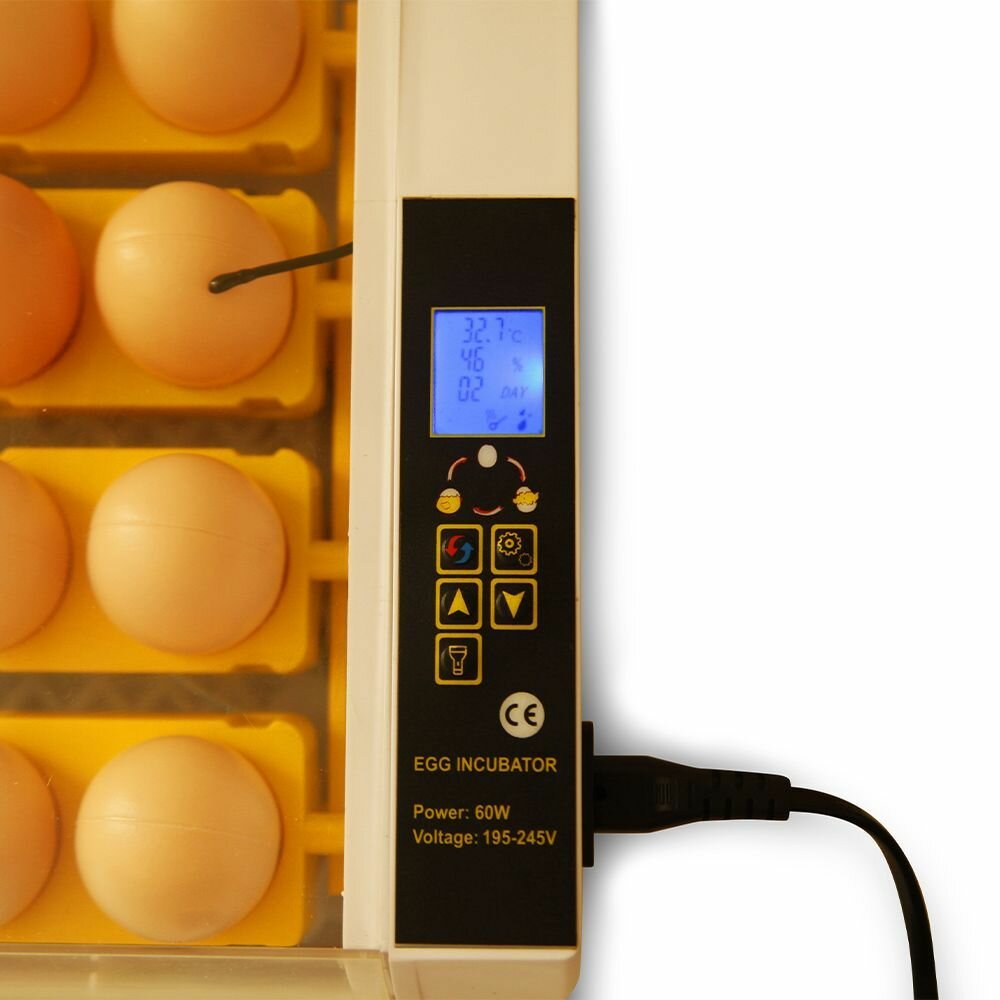 Инкубатор HHD 24 автоматический для яиц с овоскопом - фотография № 4