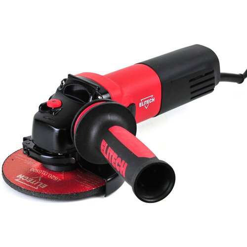 Шлифмашина угловая Elitech МШУ 0812 E221301800 800Вт диск ф125мм 429000₽