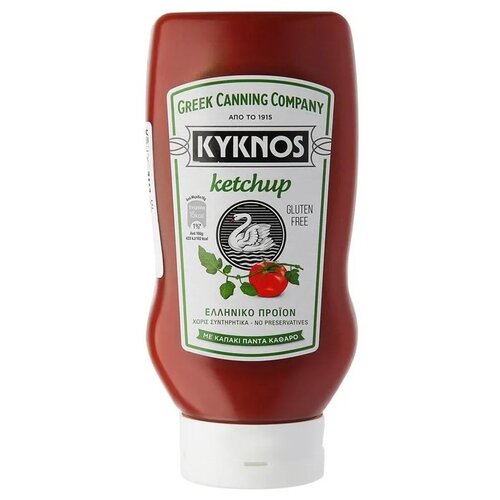 Кетчуп KYKNOS томатный 580г.