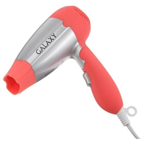 Фен Galaxy GL 4301 1000 Вт 2 скорости 2 температурных режима коралловый 120000₽