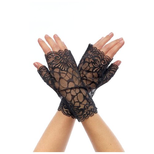 фото Перчатки (цв: черный ) артэ