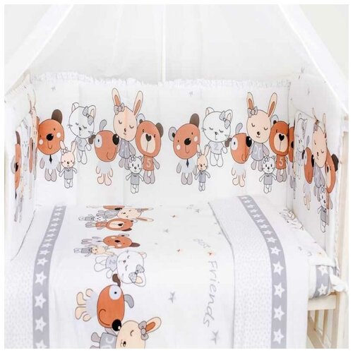 Бортики в детскую кроватку