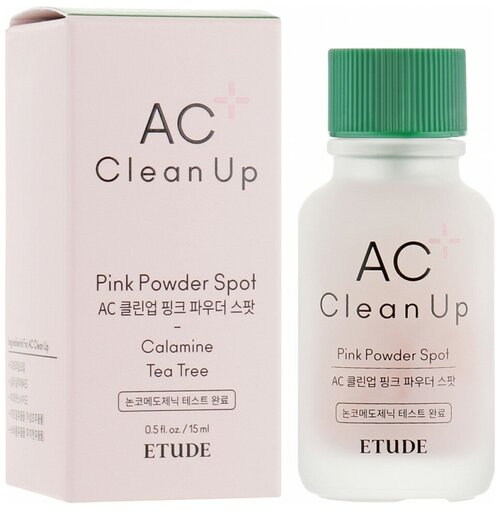 Точечное средство для борьбы с акне Etude House Ac Clean Up Pink Powder Spot