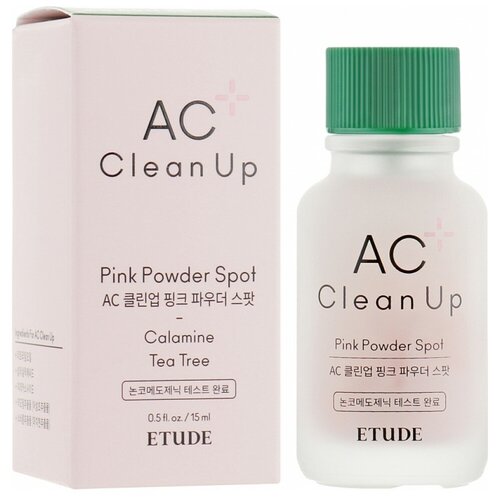 Точечное средство для борьбы с акне Etude House Ac Clean Up Pink Powder Spot точечное средство для борьбы с акне ac clean up pink powder spot 15мл