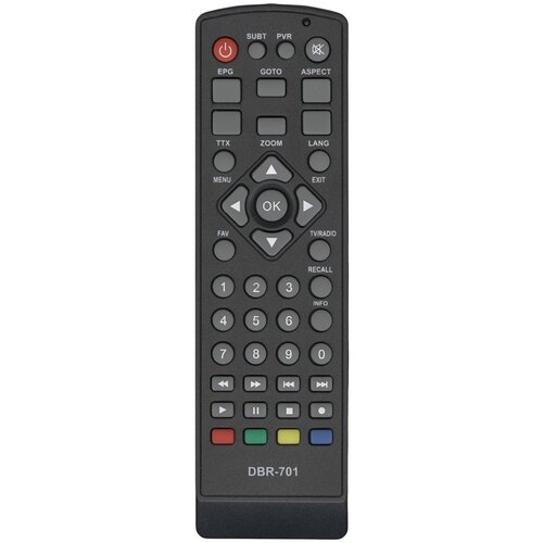 пульт к mdi dbr 501 dbr 901 top box selenga приставки Пульт Huayu DBR-701 для dvb ресиверов Mdi