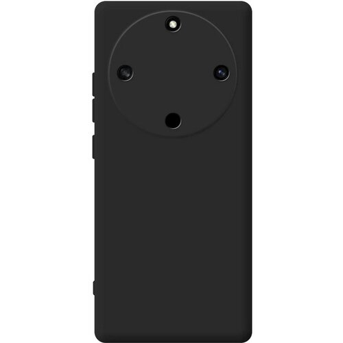 Накладка силиконовая Silicone Cover для Honor X9a / Honor X40 5G / Honor Magic5 Lite 5G черная смартфон honor x9a 5g 6 128gb midnight black