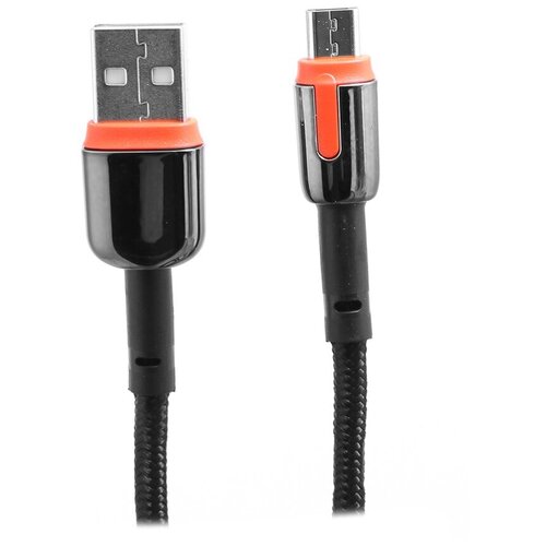 Аксессуар Ldnio LS591 USB - MicroUSB 2.4A 1m Black-Orange LD_C3818 аксессуар ldnio ls561 usb type c 2 4a 1m black orange ld c3802