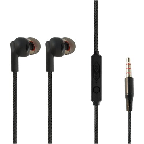 Наушники внутриканальные FaisON HP-162 Bliss силикон микрофон кнопка ответа кабель 11м цвет чёрный 7600₽