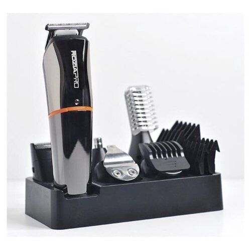 Триммер RoziaPro 6в1 Машинка для стрижки волос для стрижки бороды и усов носа и ушей набор подарочный уход за лицом и телом RoziaPro 6 in 1 223900₽