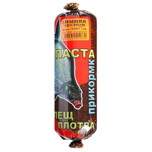 aromatizator fishka zemlyanika 30ml Fishka Прикормка зимняя, лещ-плотва (паста), чеснок, 650 г