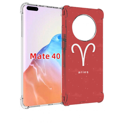 Чехол MyPads знак-зодиака-овен-5 для Huawei Mate 40 / Mate 40E задняя-панель-накладка-бампер