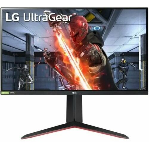 Монитор 27 LG UltraGear 27GN65R-B черный IPS 1ms 169 HDMI матовая HAS Piv 10001 300cd 178гр178гр 1920x1080 144Hz DP FHD 27кг 2436200₽