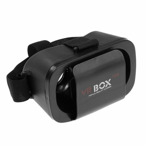 3D Очки виртуальной реальности мини LuazON смартфоны до 5.5 чёрные