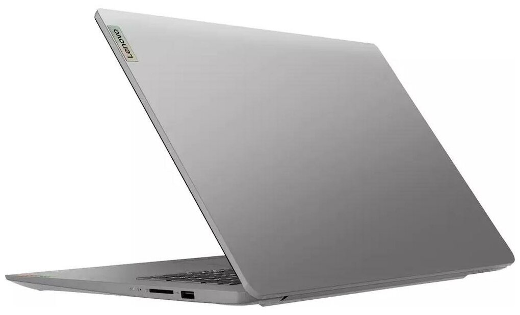 Ноутбук Lenovo IdeaPad 3 17ITL6 Core i3 1115G4 8Gb SSD256Gb Intel UHD Graphics 173 IPS FHD 1920x1080 noOS grey WiFi BT Cam