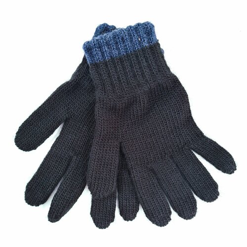 Перчатки Margot Bis, размер 16, черный перчатки margot bis размер 11 голубой