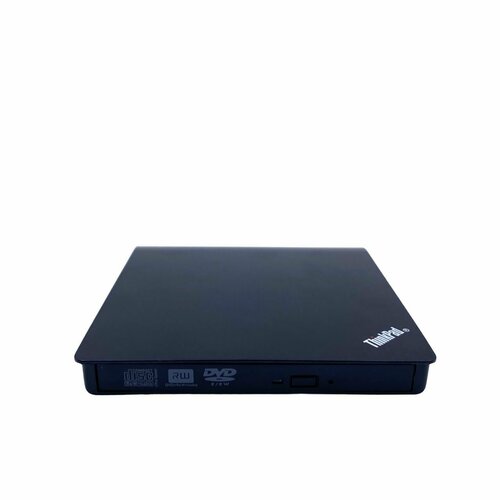 DVD привод внешний оптический DVD-RW Lenovo ThinkPad 8A6Nh11B, USB 3.0 RTL, для ноутбука, черный