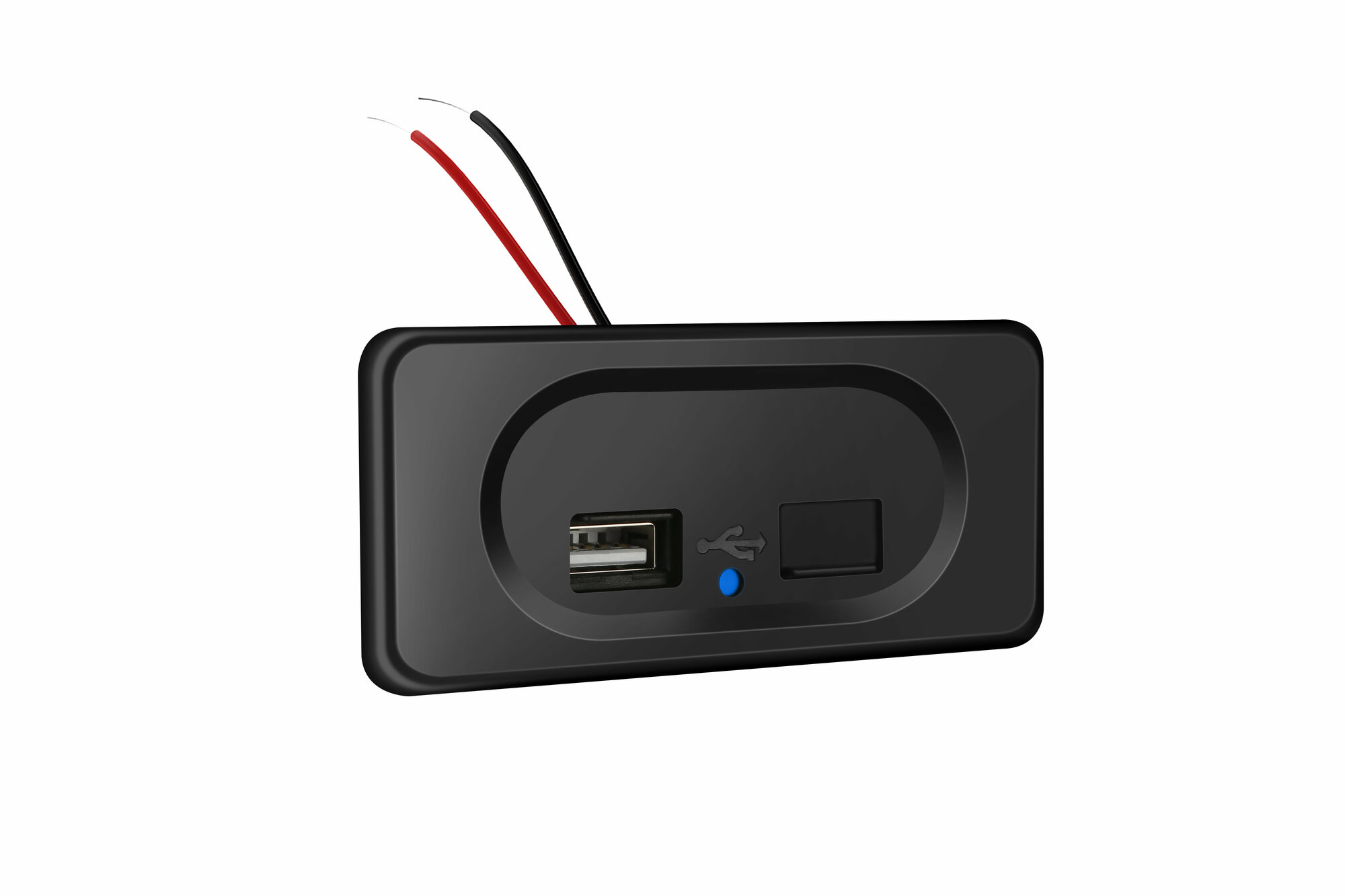 Розетка usb встраиваемая мощность 15w 2-usb