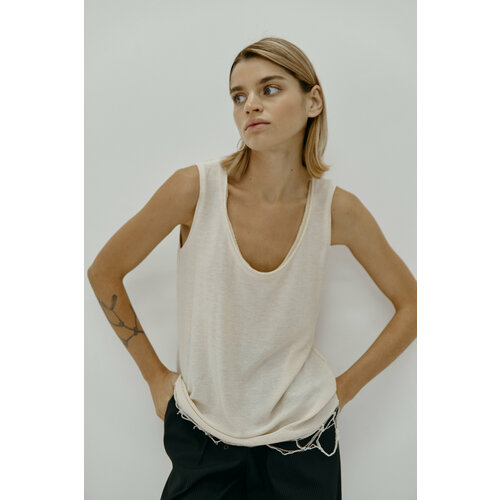 фото Майка inache, размер s/m, бежевый