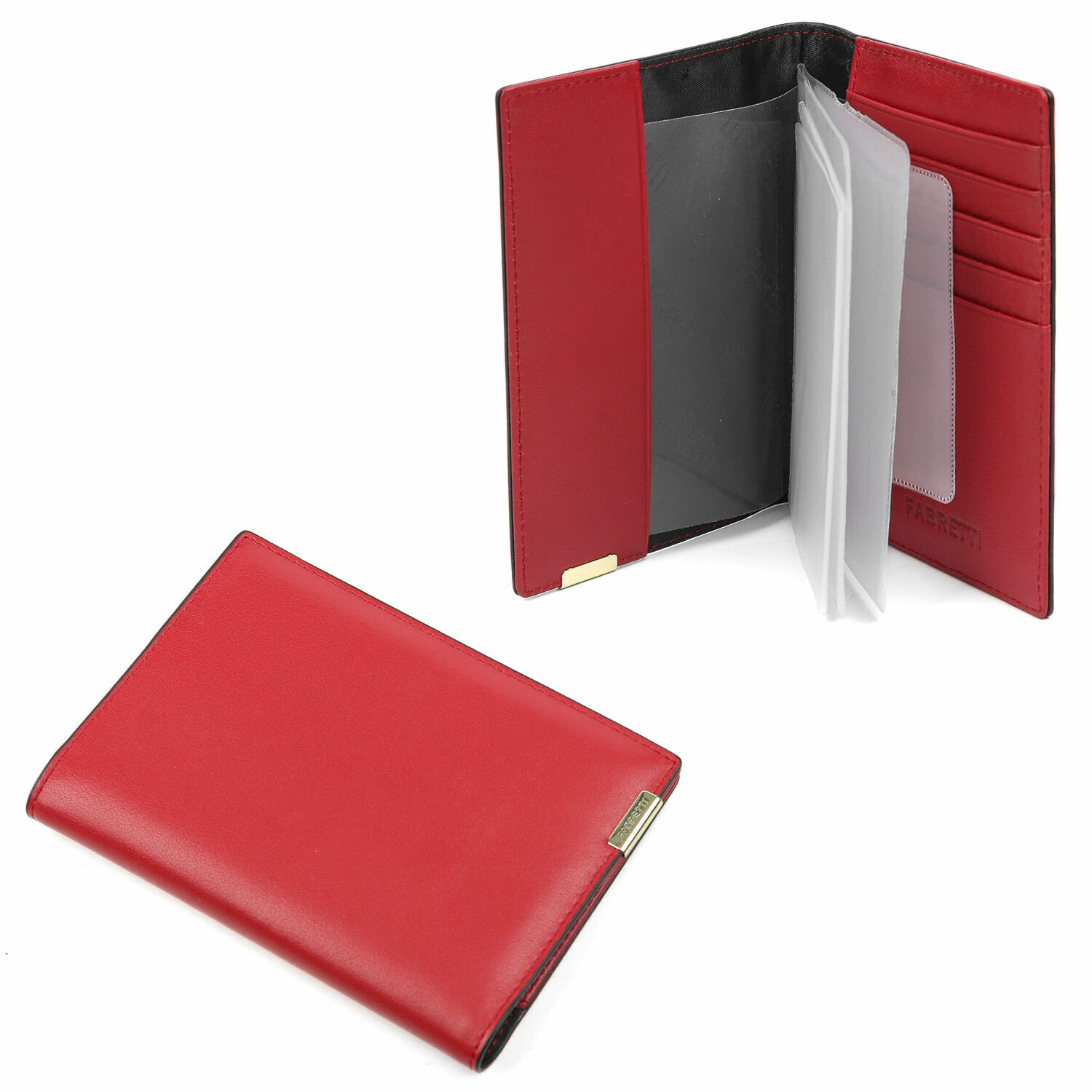 фото 54019N-2 FABRETTI Обложка для документов жен. нат. кожа